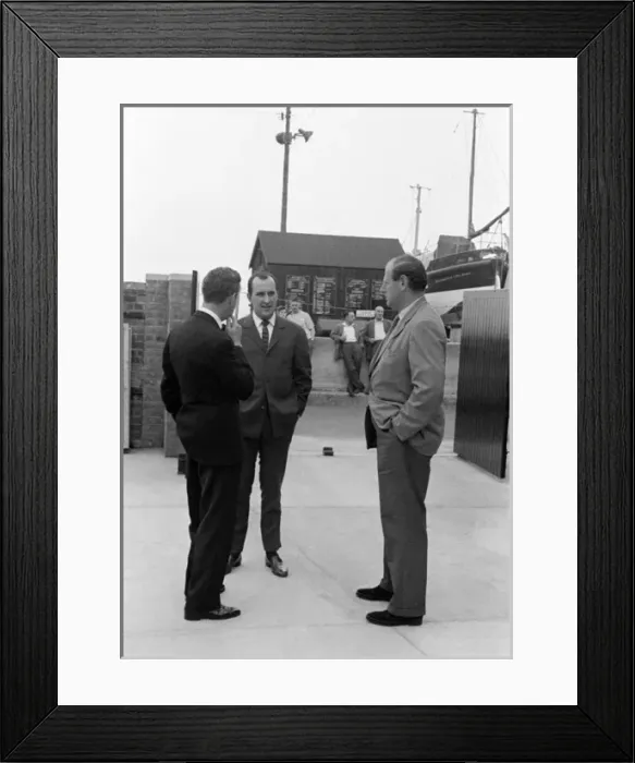 Framed Print : Benjamin Britten, Colin Graham, Norman Del Mar Framed Print : Benjamin Britten, Colin Graham, Norman Del Mar