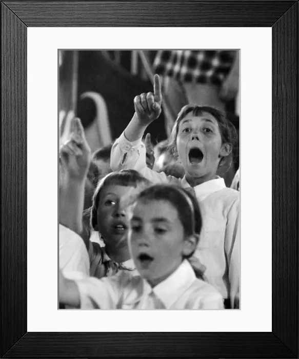 Framed Print : Noyes Fludde Aldeburgh Festival 1961 Framed Print : Noyes Fludde Aldeburgh Festival 1961