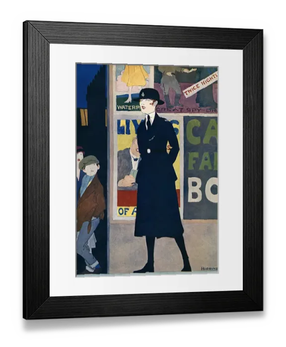 Framed Print : Bobette! by Higgins (Womens Legion) Framed Print : Bobette! by Higgins (Womens Legion)