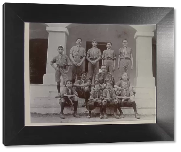 Scouts of the 1st Jubbulpore Troop, India