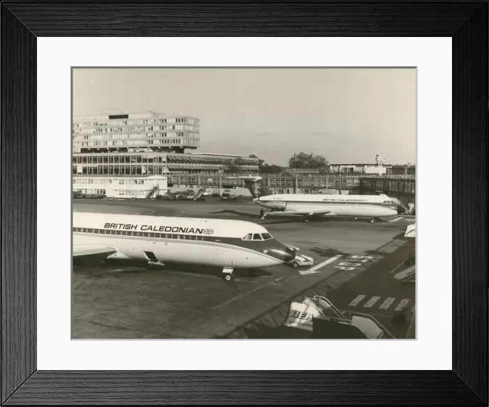 Framed Print : The first BAC One-Eleven, G-ASHG, makes its maiden flight Framed Print : The first BAC One-Eleven, G-ASHG, makes its maiden flight