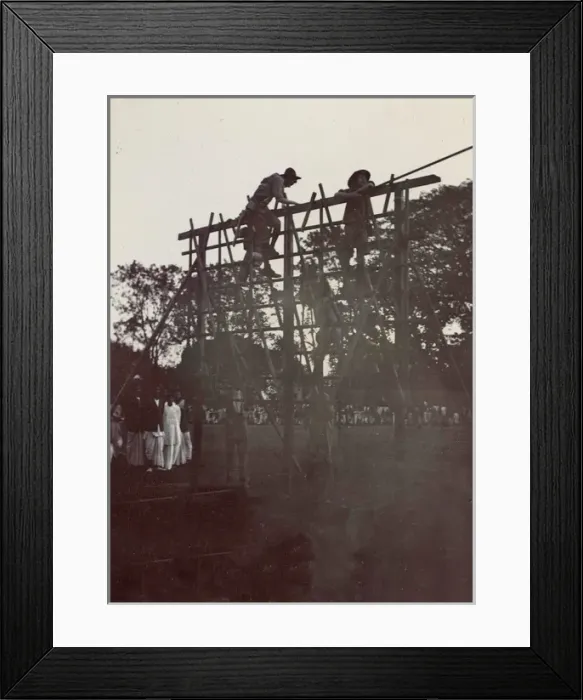 Framed Print : Scouts of the 2nd Calcutta Troop, India Framed Print : Scouts of the 2nd Calcutta Troop, India