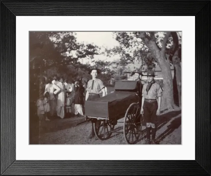 Framed Print : Scouts of No. 1 Troop, Bombay, India Framed Print : Scouts of No. 1 Troop, Bombay, India