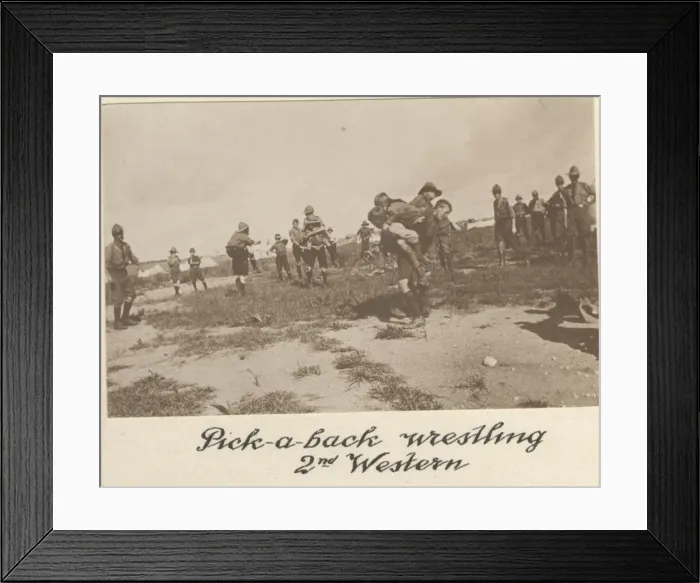 Framed Print : Boys of the 2nd Western Scout Troop Framed Print : Boys of the 2nd Western Scout Troop