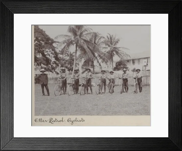 Framed Print : Scouts of the 4th Guiana Troop, South America Framed Print : Scouts of the 4th Guiana Troop, South America