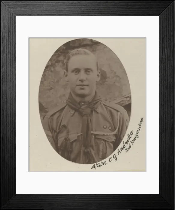 Framed Print : C G Andreka, 3rd Krugersdorp Scout Troop, South Africa Framed Print : C G Andreka, 3rd Krugersdorp Scout Troop, South Africa