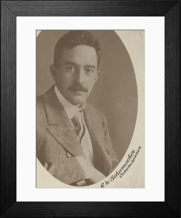 Framed Print : Col R W Schumacher, Transvaal Boy Scouts Association Framed Print : Col R W Schumacher, Transvaal Boy Scouts Association