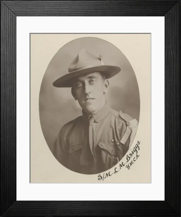 Framed Print : L M Briggs, YMCA Scout Troop