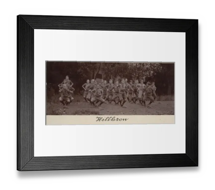 Framed Print : Hillbrow Scout Troop, Johannesburg, exercising Framed Print : Hillbrow Scout Troop, Johannesburg, exercising