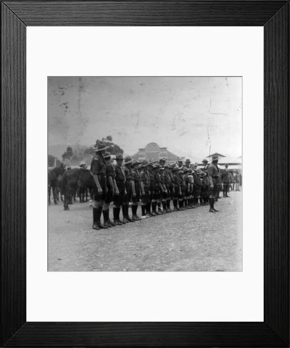 Framed Print : Harrismith Scout Troop, South Africa Framed Print : Harrismith Scout Troop, South Africa