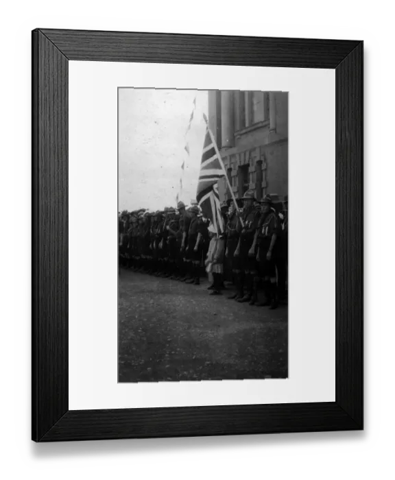 Framed Print : Harrismith Scout Troop, South Africa Framed Print : Harrismith Scout Troop, South Africa