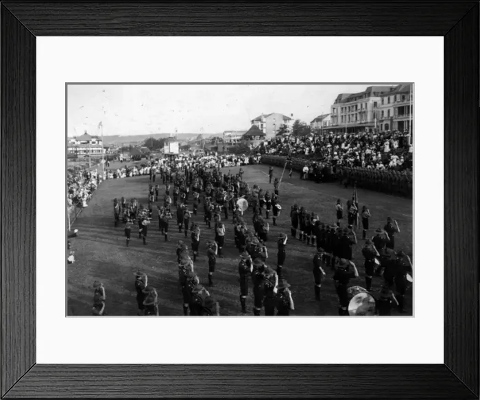 Framed Print : Scouts at a rally, Natal, South Africa Framed Print : Scouts at a rally, Natal, South Africa