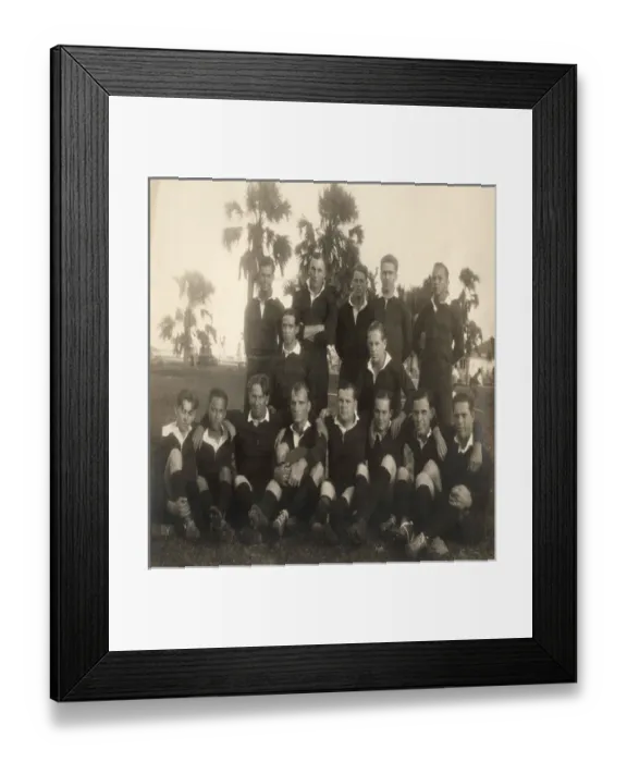 Framed Print : 2nd Bahamas Boy Scouts Rugby Team Framed Print : 2nd Bahamas Boy Scouts Rugby Team