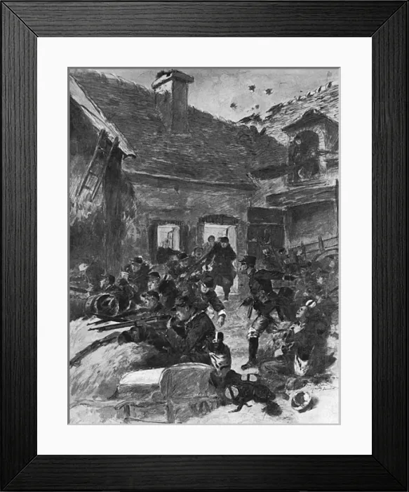 Framed Print : The Retirement to Paris Framed Print : The Retirement to Paris