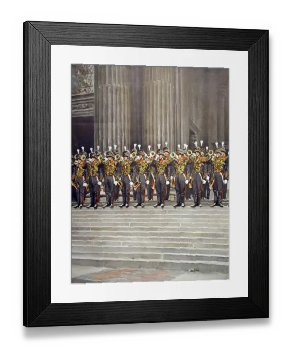 Framed Print : Last Post Memorial Service, St Pauls Cathedral, London Framed Print : Last Post Memorial Service, St Pauls Cathedral, London