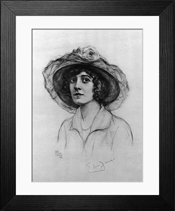 Framed Print : Elsie Janis Framed Print : Elsie Janis