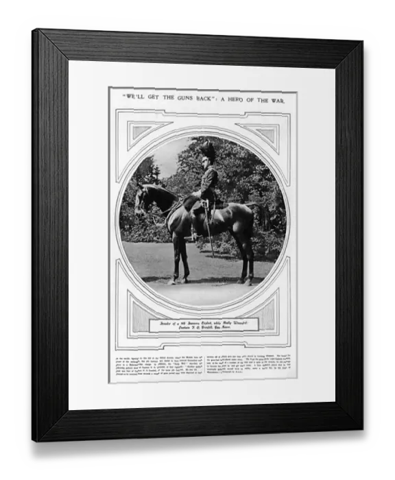 Framed Print : Captain Francis Grenfell, VC Framed Print : Captain Francis Grenfell, VC