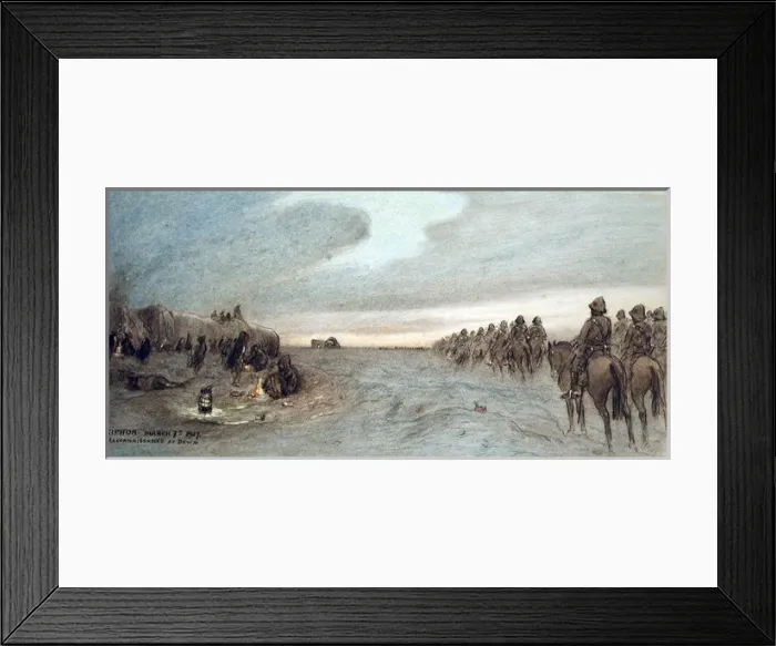 Framed Print : Reconaissance at Dawn - Ctesiphon Framed Print : Reconaissance at Dawn - Ctesiphon
