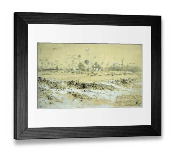 Framed Print : Cambrai 1917 (Hindenburg Line) Framed Print : Cambrai 1917 (Hindenburg Line)
