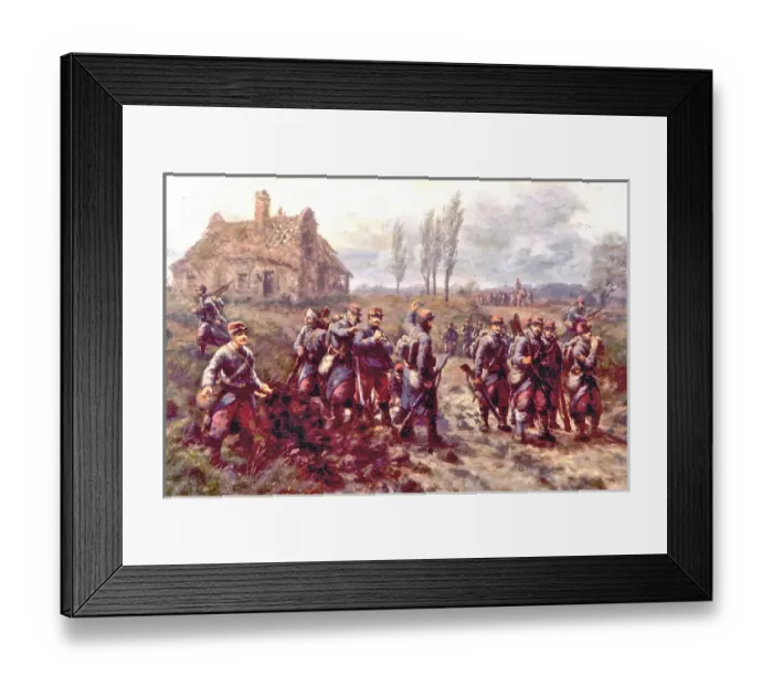 Framed Print : The Advance Guard Framed Print : The Advance Guard