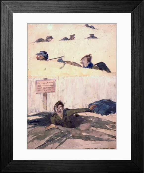 Framed Print : P O W at Holzminden Framed Print : P O W at Holzminden