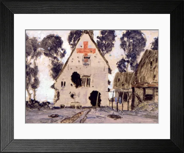 Framed Print : Ambulance Station at Ancemont Framed Print : Ambulance Station at Ancemont