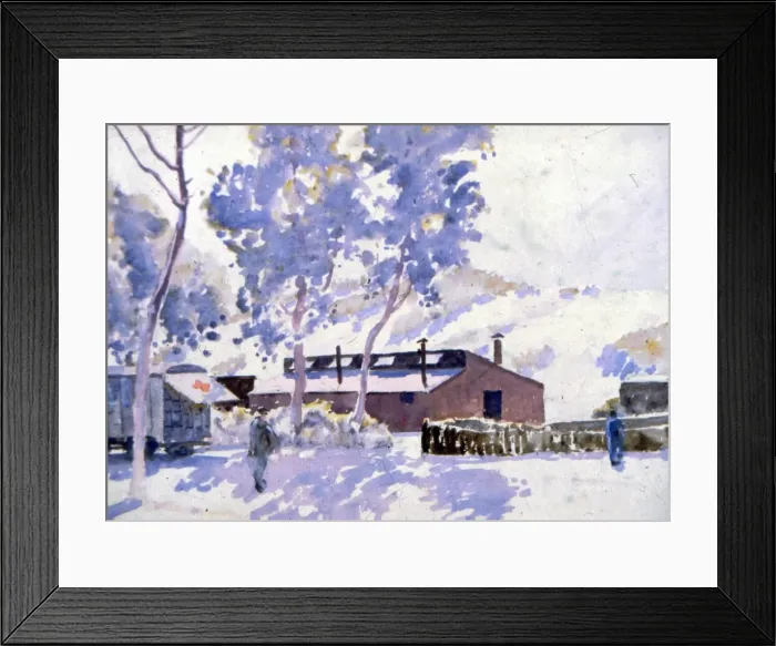 Framed Print : SSA19 - The Poste at Paratonnerre, WW1 Framed Print : SSA19 - The Poste at Paratonnerre, WW1