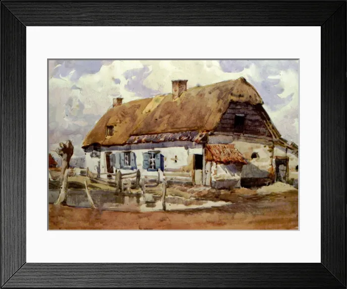 Framed Print : Section Sanitaire Anglaise 19 - Coxyde Bains, WW1 Framed Print : Section Sanitaire Anglaise 19 - Coxyde Bains, WW1