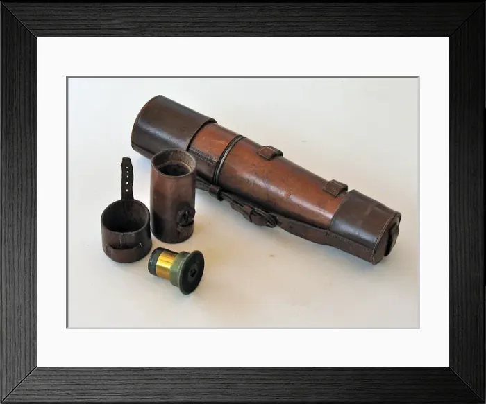 Framed Print : 1916 British Army issue telescope with broad arrow Framed Print : 1916 British Army issue telescope with broad arrow