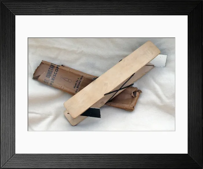 Framed Print : St Dunstans periscope made by blind patients Framed Print : St Dunstans periscope made by blind patients