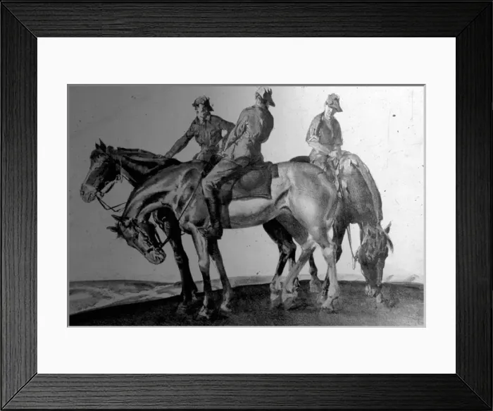 Framed Print : The Grooms, Happy Valley, Franvillers, Somme 1918 Framed Print : The Grooms, Happy Valley, Franvillers, Somme 1918