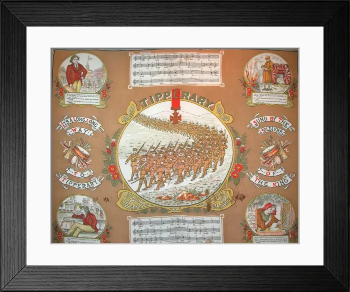 Framed Print : Its a long, long way to Tipperary, WW1 Framed Print : Its a long, long way to Tipperary, WW1