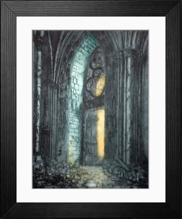 Framed Print : Cath餲ale de Reims (interior) Framed Print : Cath餲ale de Reims (interior)