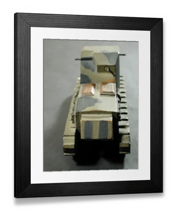 Framed Print : WW1 British Whippet Tank Framed Print : WW1 British Whippet Tank
