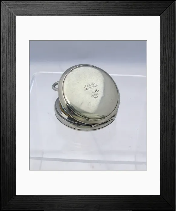 Framed Print : Officers compass, WW1 Framed Print : Officers compass, WW1
