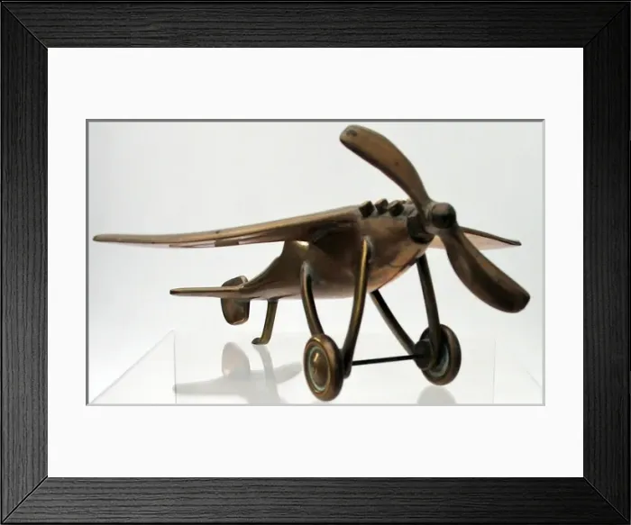 Framed Print : Model of Taube type monoplane, WW1 Framed Print : Model of Taube type monoplane, WW1