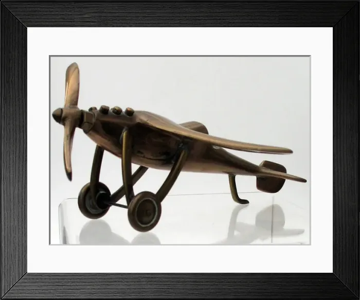 Framed Print : Model of Taube type monoplane, WW1 Framed Print : Model of Taube type monoplane, WW1