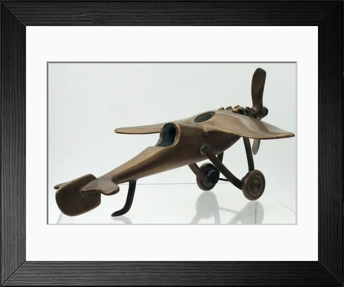 Framed Print : Model of Taube type monoplane, WW1 Framed Print : Model of Taube type monoplane, WW1