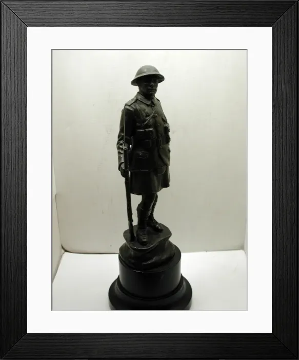 Framed Print : Highland soldier Framed Print : Highland soldier