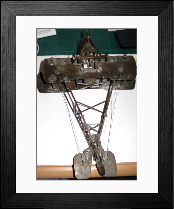 Framed Print : Model of a Royal Aircraft Factory aeroplane - FE2A Framed Print : Model of a Royal Aircraft Factory aeroplane - FE2A