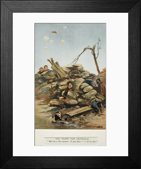 Framed Print : The Thirst for Reprisals Framed Print : The Thirst for Reprisals