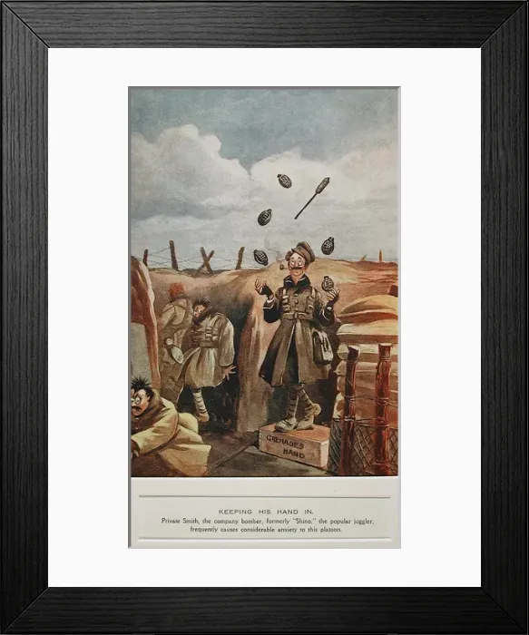Framed Print : Keeping his Hand In Framed Print : Keeping his Hand In