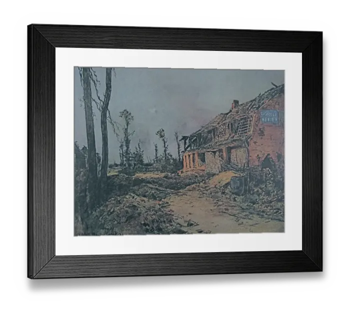 Framed Print : The British Firing Line Framed Print : The British Firing Line
