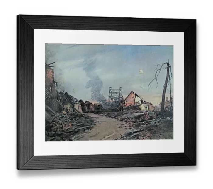 Framed Print : The British Firing Line Framed Print : The British Firing Line