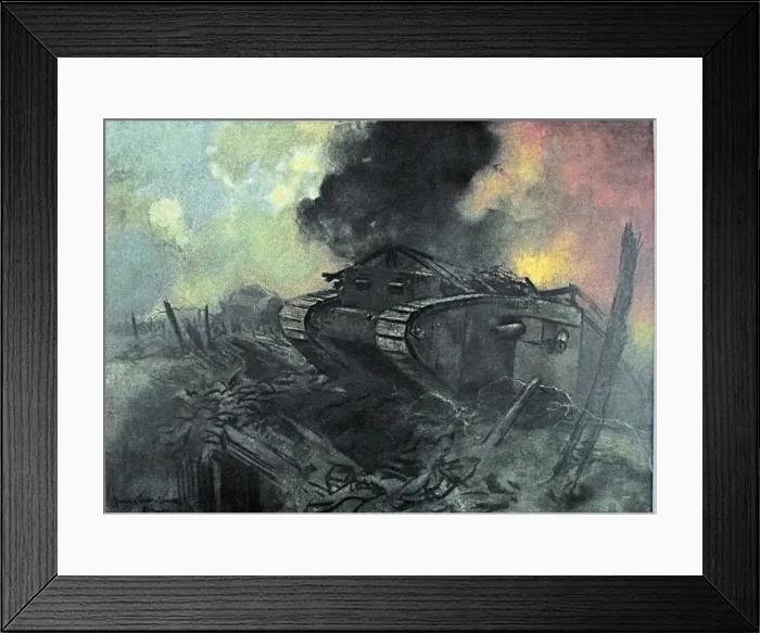 Framed Print : The British Firing Line Framed Print : The British Firing Line