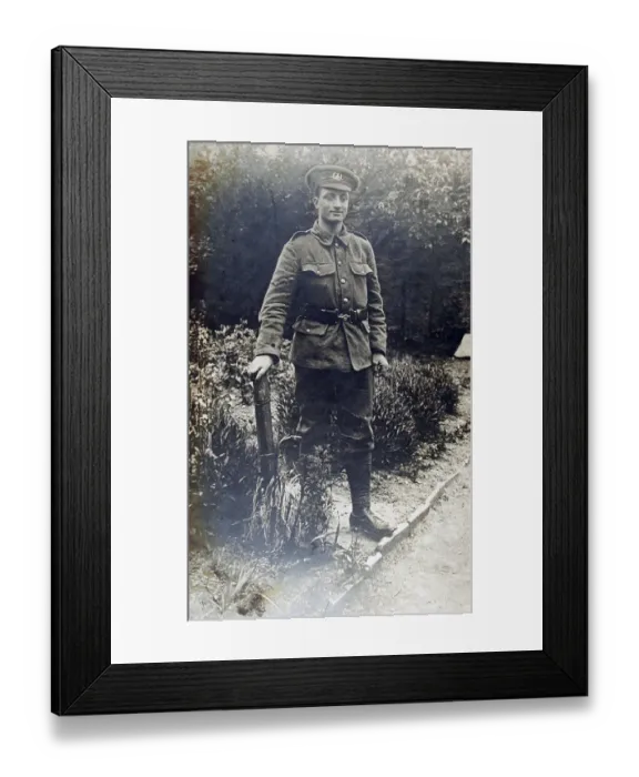 Framed Print : An In Memoriam photo frame Framed Print : An In Memoriam photo frame