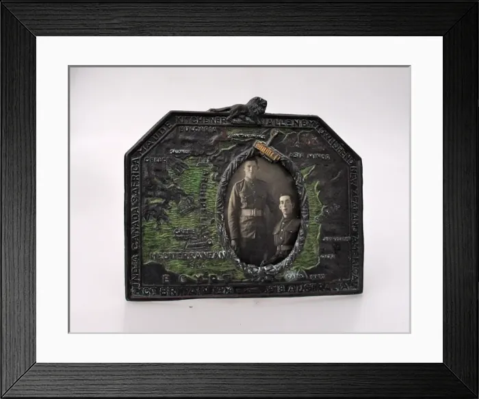 Framed Print : WWI photo frame showing the Eastern Front Framed Print : WWI photo frame showing the Eastern Front
