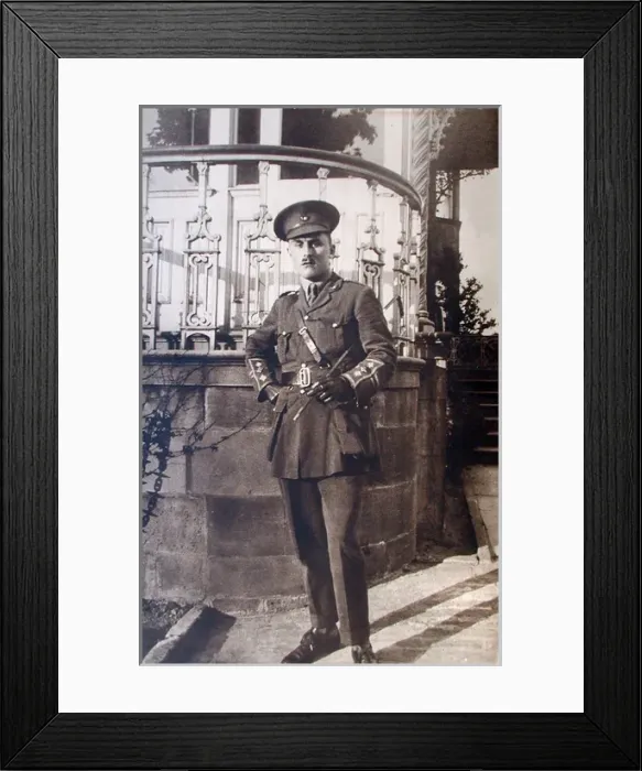 Framed Print : Captain Elmer Barrington Woollett Framed Print : Captain Elmer Barrington Woollett