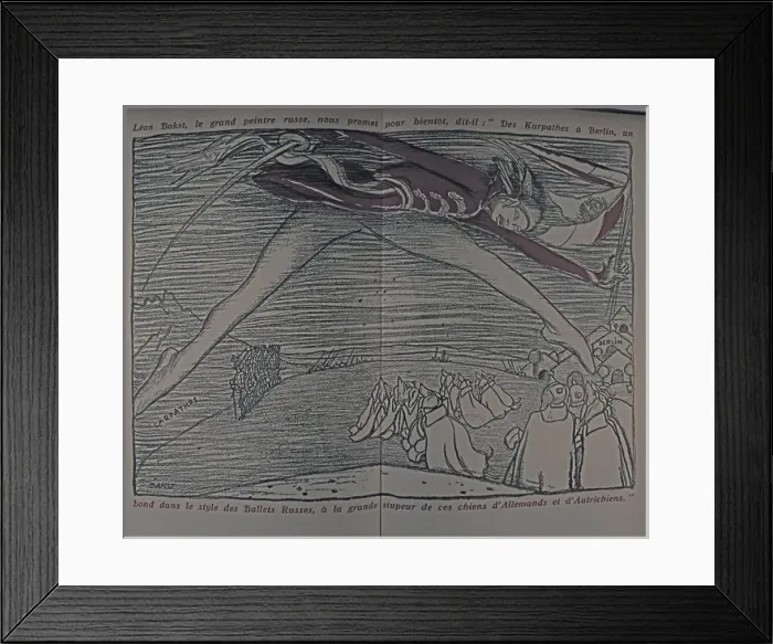 Framed Print : Paris: Le Mot 1914-1915 Bound folio Framed Print : Paris: Le Mot 1914-1915 Bound folio