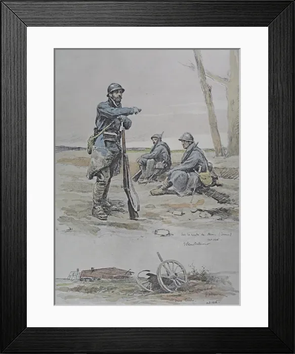 Framed Print : Jean-Jacques Berne-Bellecour Folio of artwork Framed Print : Jean-Jacques Berne-Bellecour Folio of artwork
